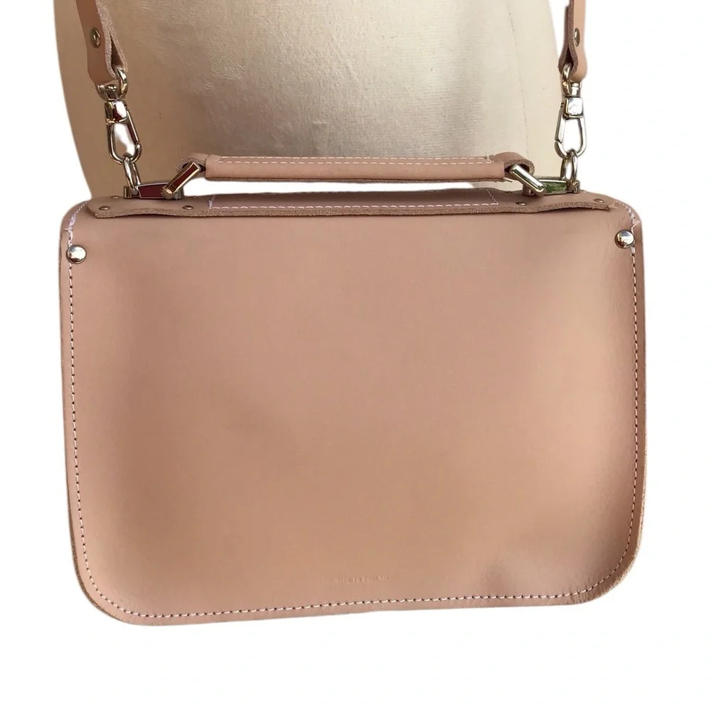 Grafea Micro Angel Leather Satchel Crossbody Bag NEW